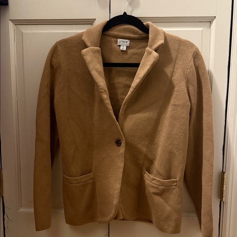 J. Crew Women's Camel Blazer